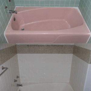 tile-refinishing-bathtub-reglazing-imitation-stone-fleck-middletown-new-york